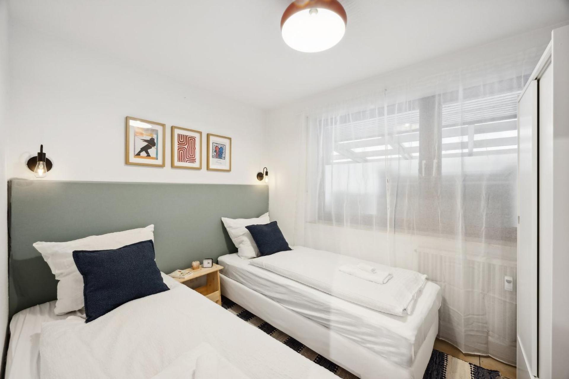Helle & Moderne Mit Panorama-balkon Apartment *