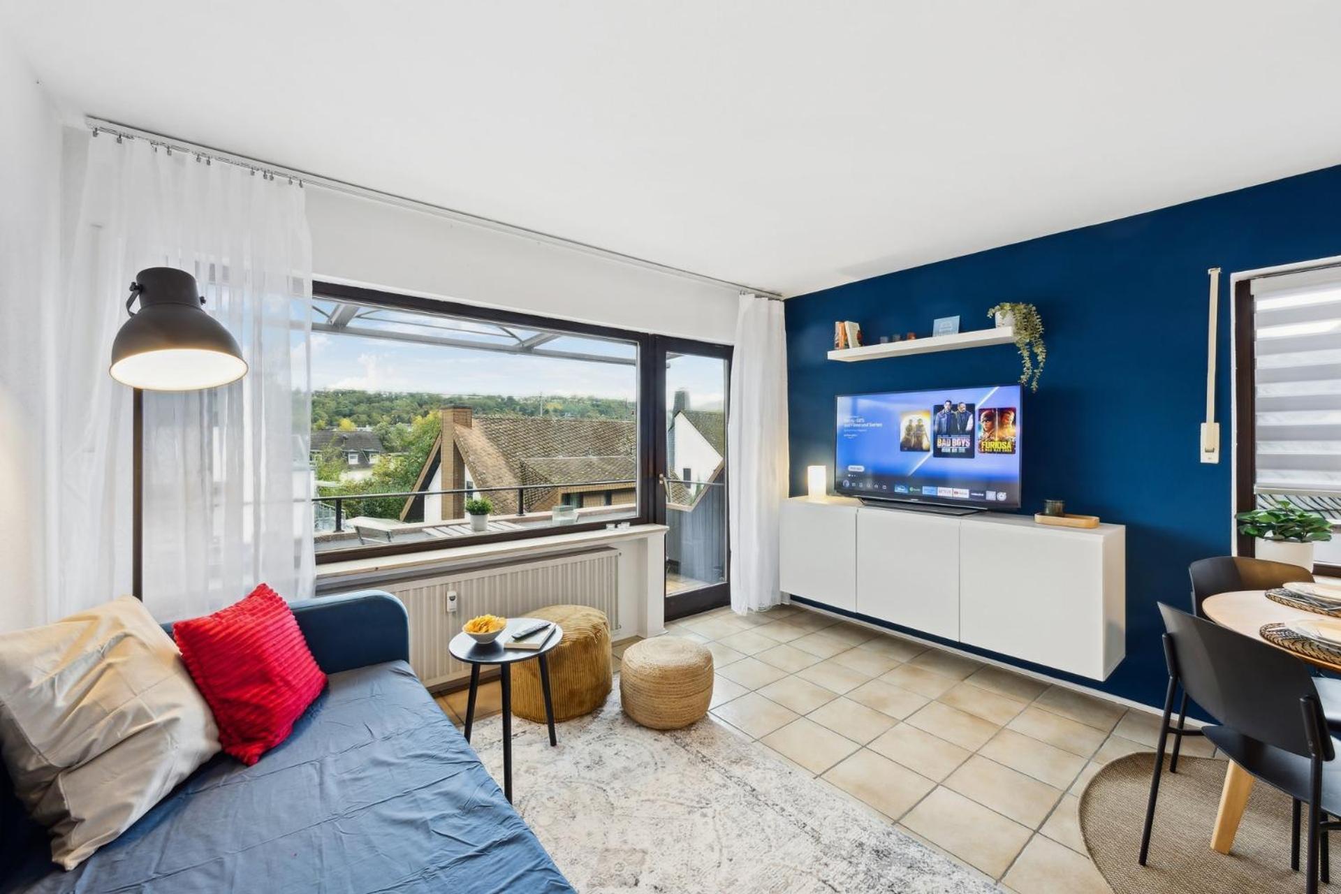 Helle & Moderne Mit Panorama-balkon Apartment Koblenz (Rhineland-Palatinate)